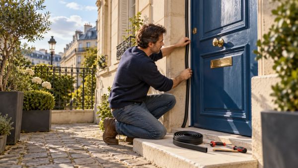 Top 5 étapes pour réussir l'isolation de votre porte d'entrée